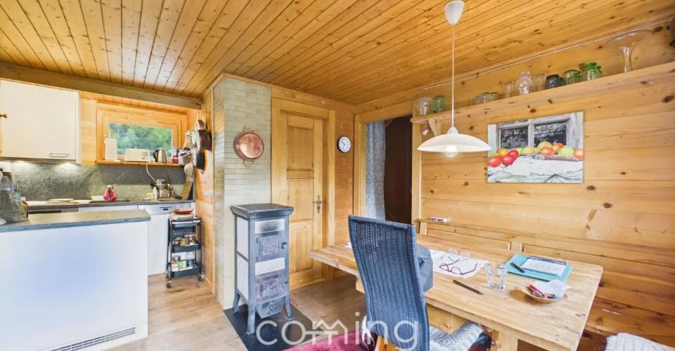 4-Zimmer-Chalet in St. Niklaus - Panoramaaussicht, Cheminée, Zweitwohnsitz möglich