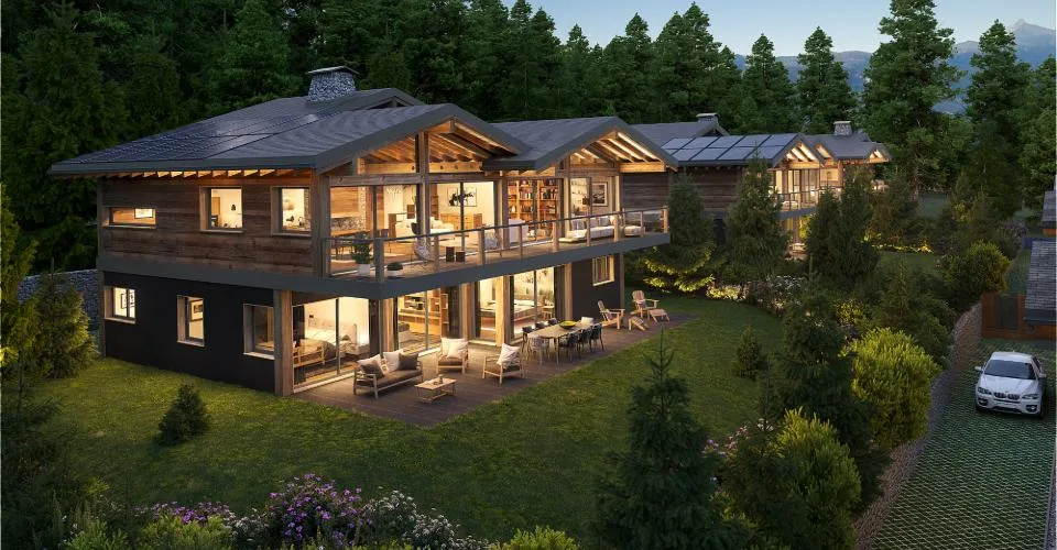 PROMOTION CHALETS NEUFS DE STANDING – photo 3 sur 4