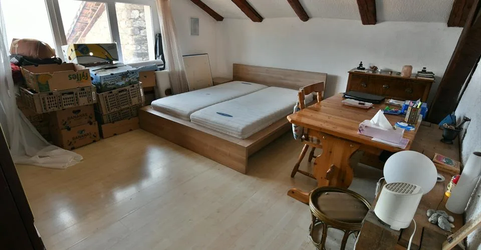 A saisir à Chamoson/VS, propriété composée de 3.5 parcelles, 1 maison et 1 grange