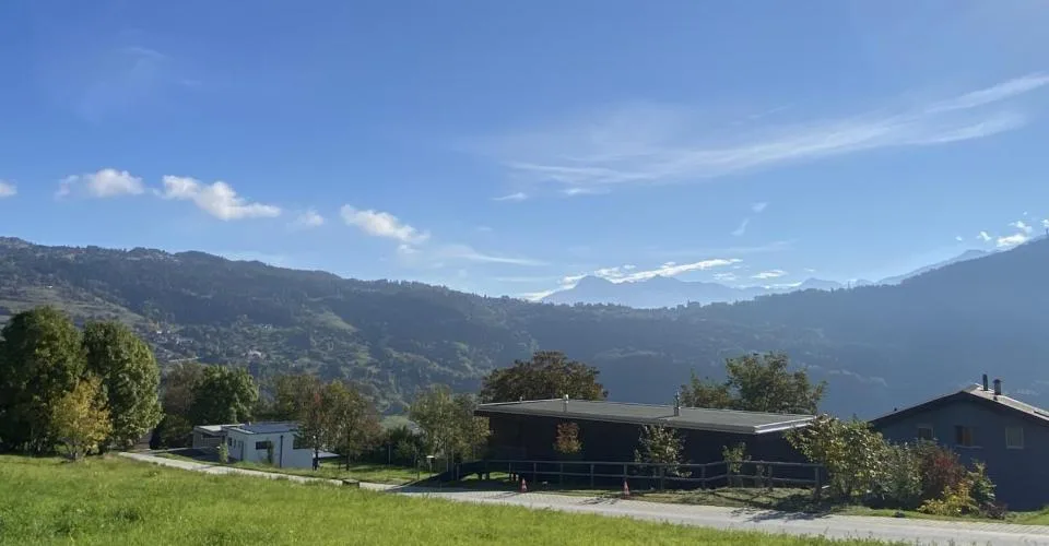 Fortunau - Ayent Chalet neuf en construction, entre soleil, calme et panorama – Foto 5 von 11