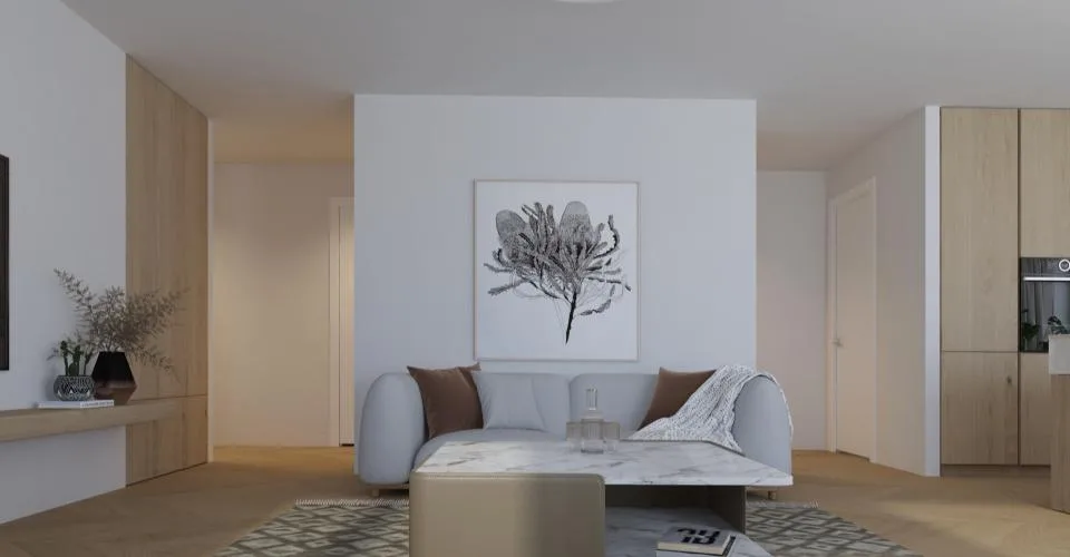 Appartement neuf 2.5 pièces avec balcon et terrasse – Foto 9 von 15