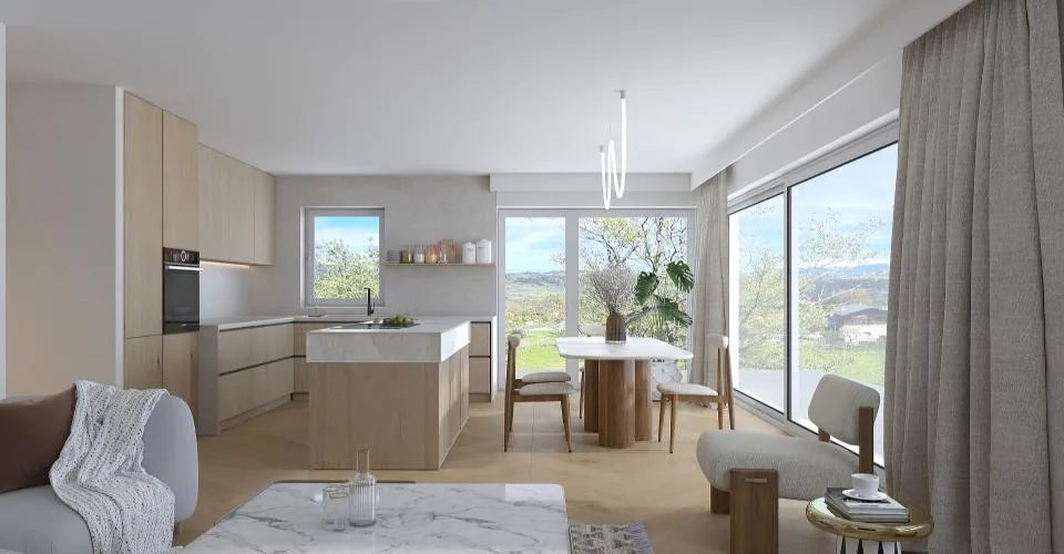 Appartement neuf 2.5 pièces avec balcon et terrasse – Foto 13 von 15
