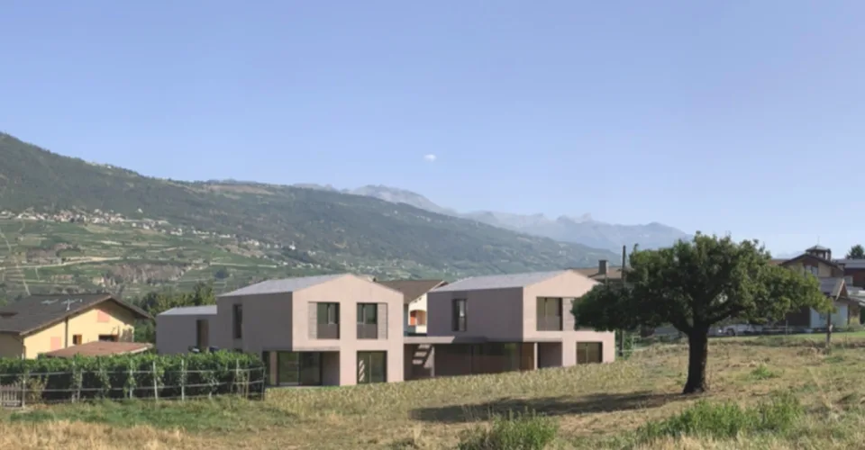 Villa neuve à 7 min de Sion