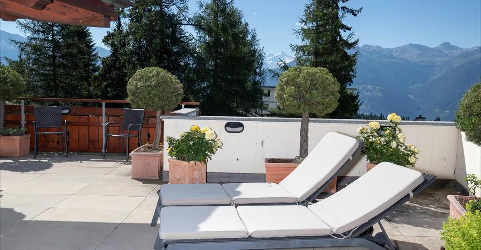 Magnifique duplex attic en plein centre de Crans Montana