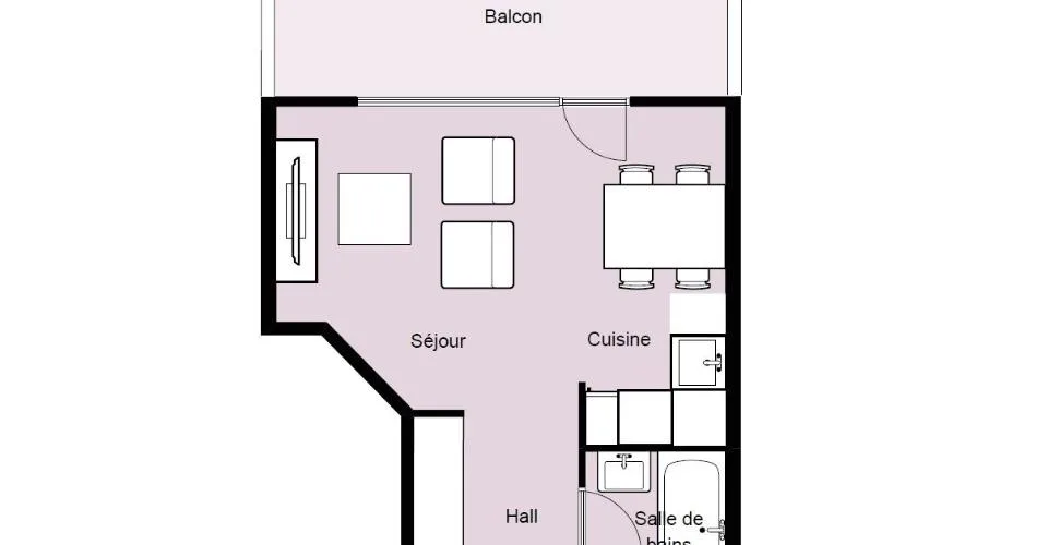 À vendre : Studio rénové avec accès direct aux bains thermaux - Thermalie - Ovronnaz, Valais