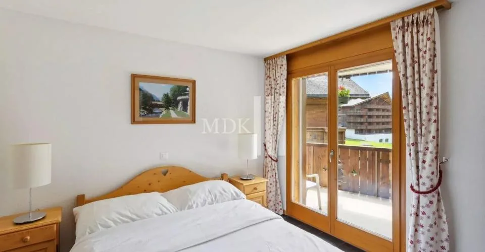Appartement de 2.5 pièces + Studio à vendre aux Thermes-Parc des bains de Val-d'Illiez