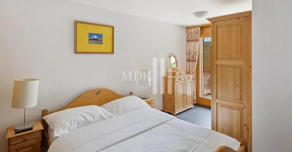 Appartement de 2.5 pièces + Studio à vendre aux Thermes-Parc des bains de Val-d'Illiez