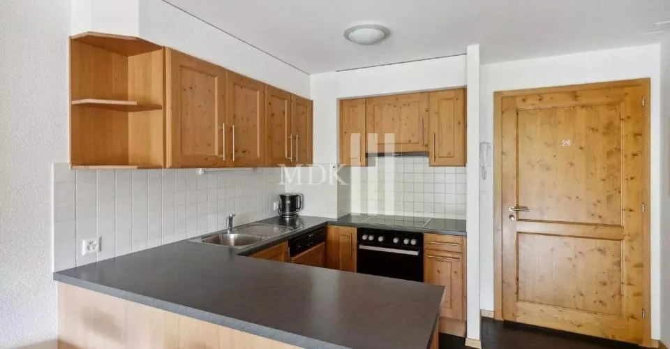 Appartement de 2.5 pièces + Studio à vendre aux Thermes-Parc des bains de Val-d'Illiez