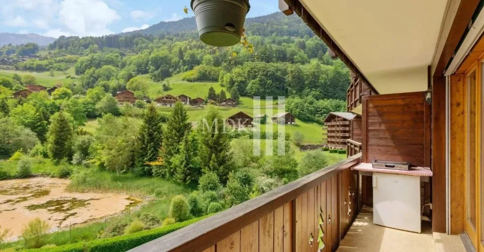 Appartement de 2.5 pièces + Studio à vendre aux Thermes-Parc des bains de Val-d'Illiez
