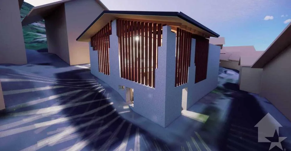 Grange à rénover avec projet de construction