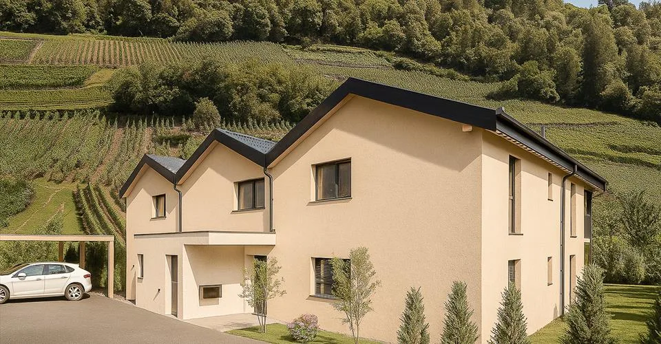 2.5 pièces avec terrasse et jardin privatif orientation plein sud (Vuisse, Savièse)