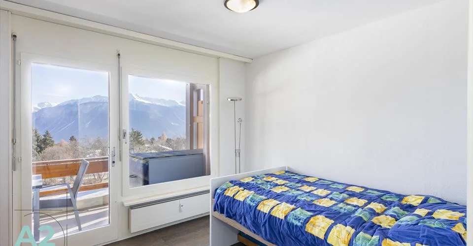 Spacieux 3 pièces rénové avec vue sur les Alpes