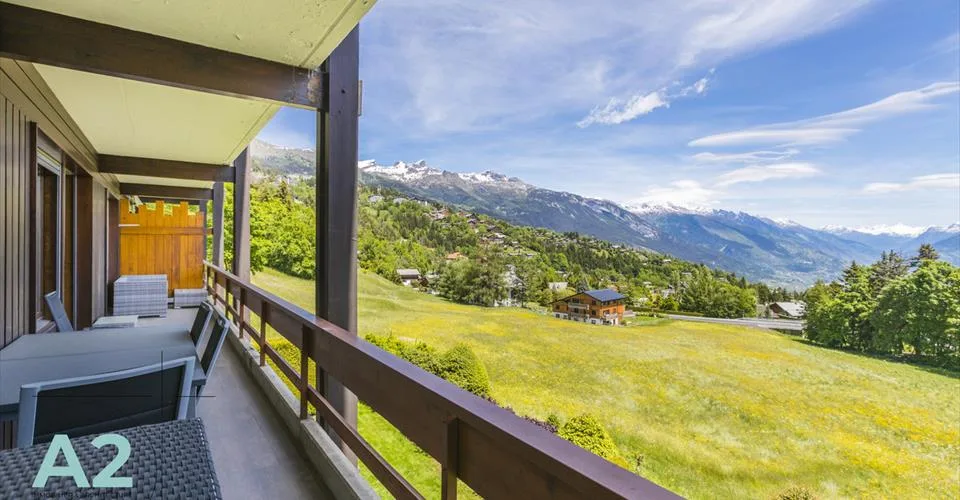 Spacieux 3 pièces rénové avec vue sur les Alpes