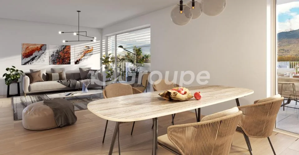 Très bel appartement neuf de 3.5 pces à Bramois avec jolie terrasse