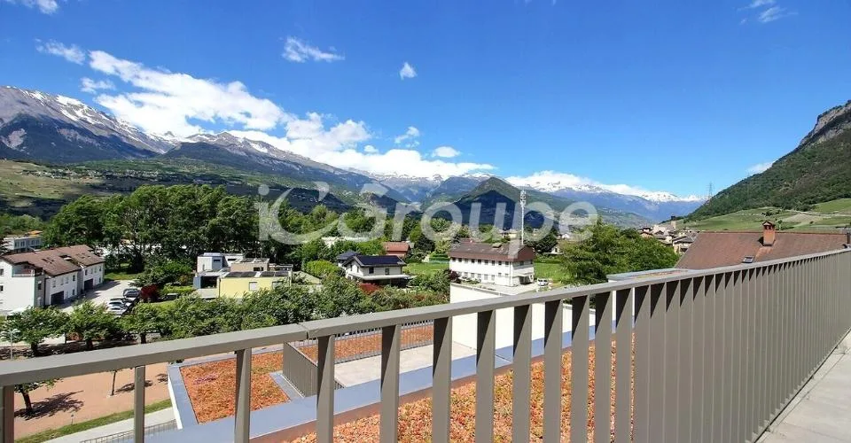 Très bel appartement neuf de 3.5 pces à Bramois avec jolie terrasse
