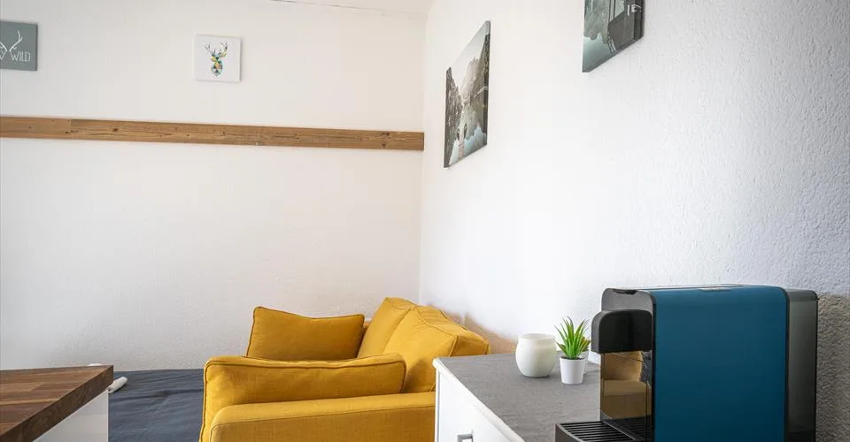 Studio situé au centre de la station d'Ovronnaz