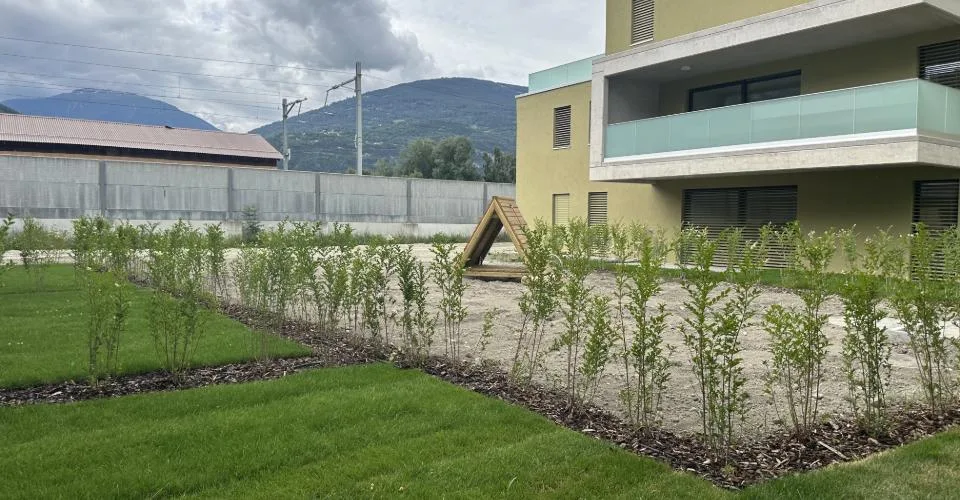 Appartement de 3.5 pièces avec jardin - lot 185 ALEGRIA à Uvrier