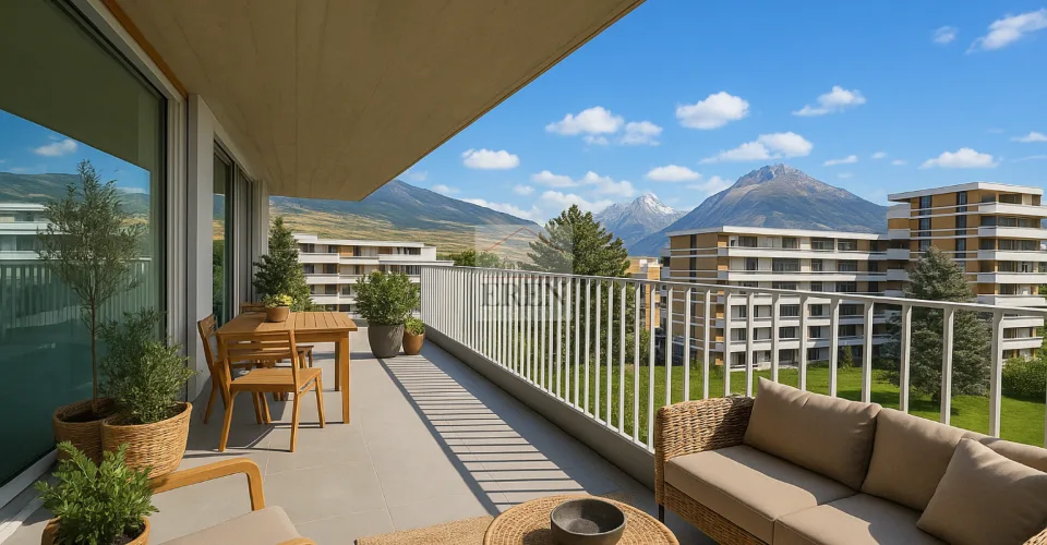 Lumineux Attique 4 pièces vitrés avec balcon-terrasse en angle de 45m2 et finition de qualité – foto 5 di 13