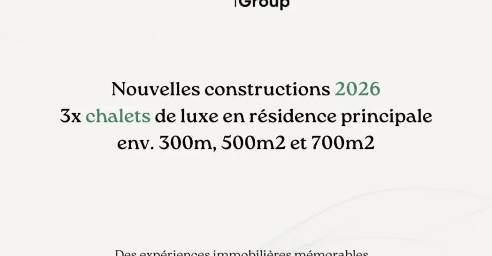 Off-Market - Trois chalets neufs d'exception en résidences principales – photo 2 sur 4
