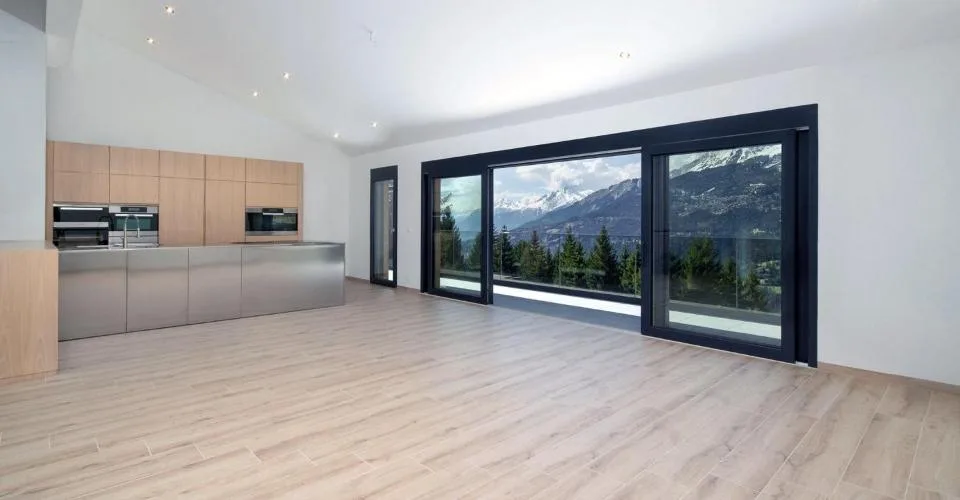 Crans-Montana. Maison individuelle neuve de 5.5 pièces au style résolument contemporain
