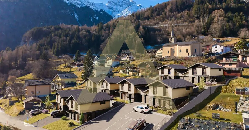 Villas familiales avec vue imprenable sur la vallée