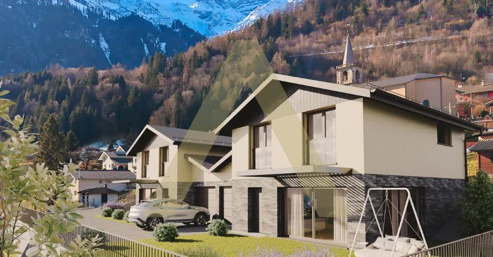 Villas familiales avec vue imprenable sur la vallée
