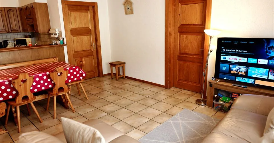Ovronnaz , superbe 2.5 pièces meublé style chalet