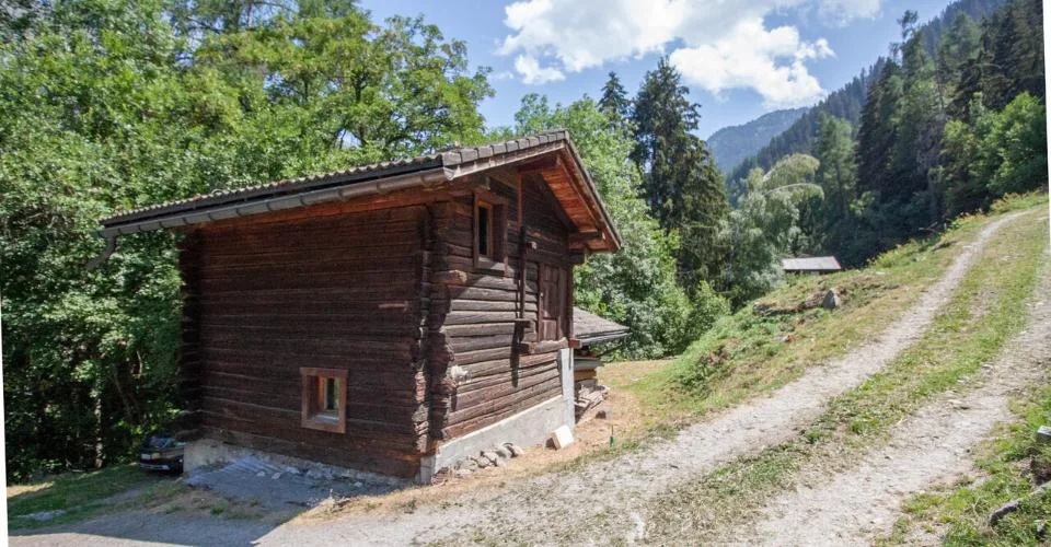 Charmant petit chalet à vendre à Lourtier