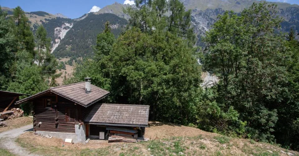 Charmant petit chalet à vendre à Lourtier