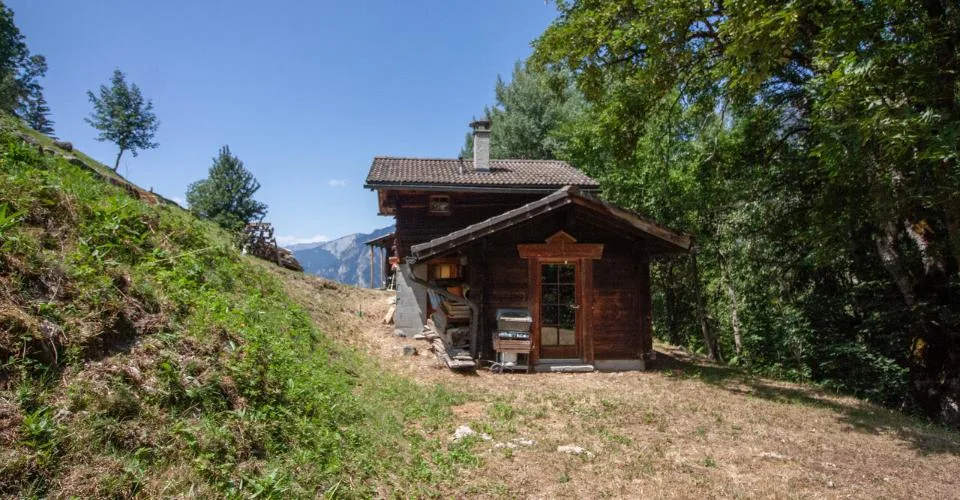 Charmant petit chalet à vendre à Lourtier