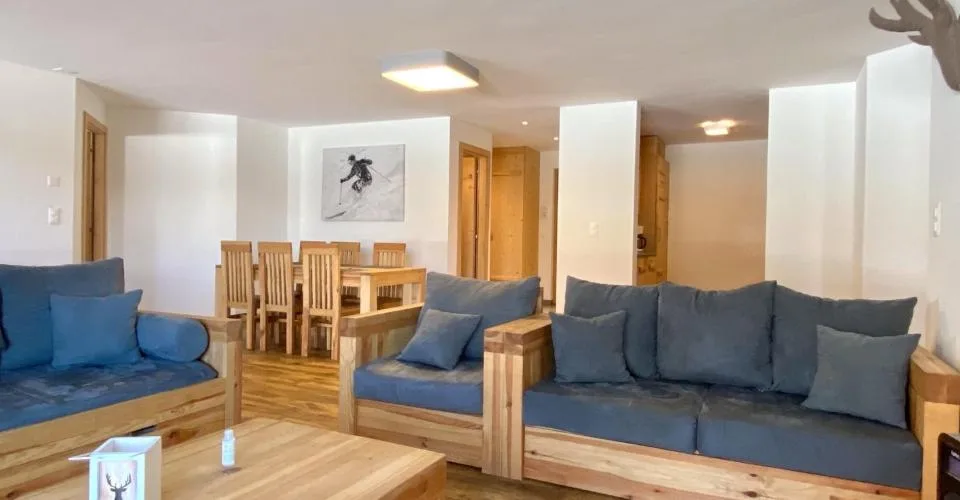 Superbe appartement ski-in & ski-out sur les pistes de Veysonnaz