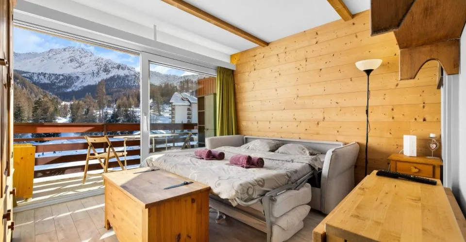 Appartement ski-in ski out de 1.5 pièces