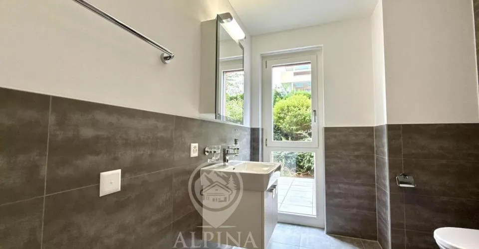 Sierre ? Appartement de standing (4.5 P) en-rez-de jardin