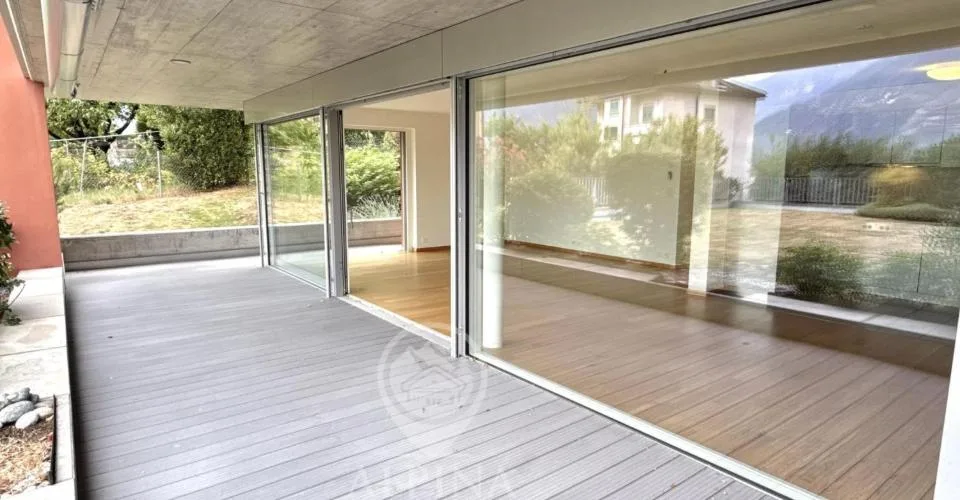 Sierre ? Appartement de standing (4.5 P) en-rez-de jardin