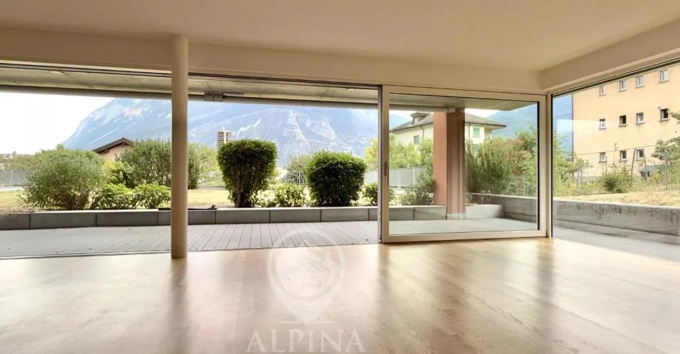 Sierre ? Appartement de standing (4.5 P) en-rez-de jardin