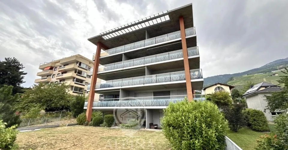 Sierre ? Appartement de standing (4.5 P) en-rez-de jardin