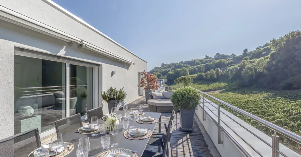 Penthouse exclusif à Sion avec sa terrasse de 100m2