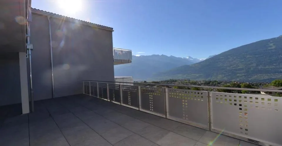 Lumineux 3.5 pièces avec vue panoramique exceptionnelle ? Savièse - Gr