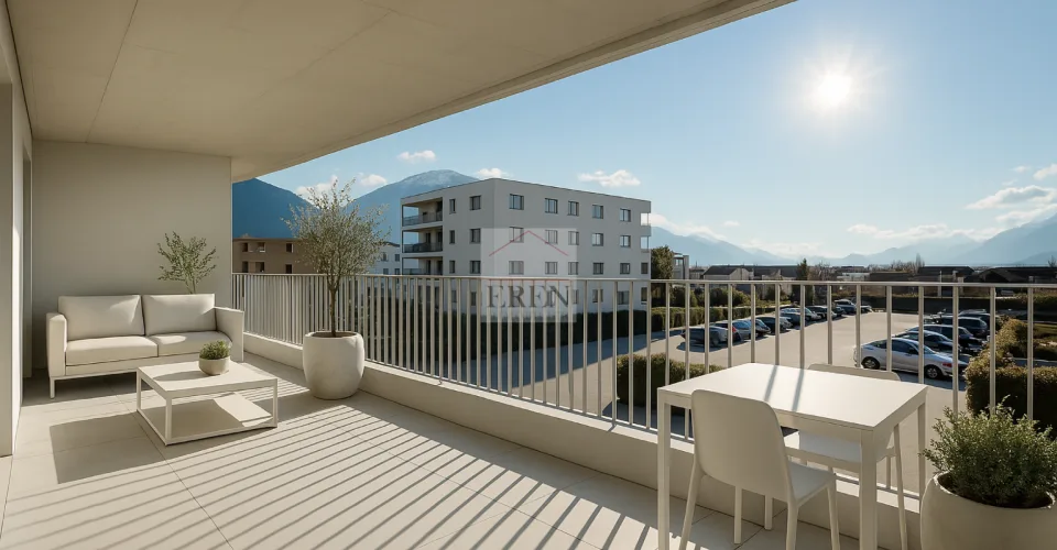 Superbe Appartement 3,5 pièces avec grand balcon-terrasse de 40m2 au 2ème étage – foto 2 di 13