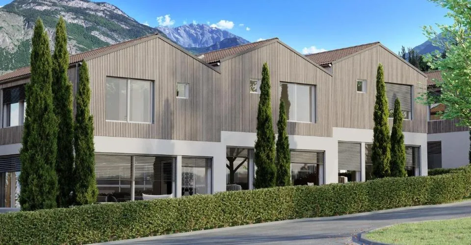 Belle villa jumelée de 4.5 pièces à Saxon en Valais