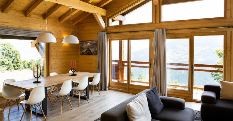 Chalet individuel de standing à Troistorrents