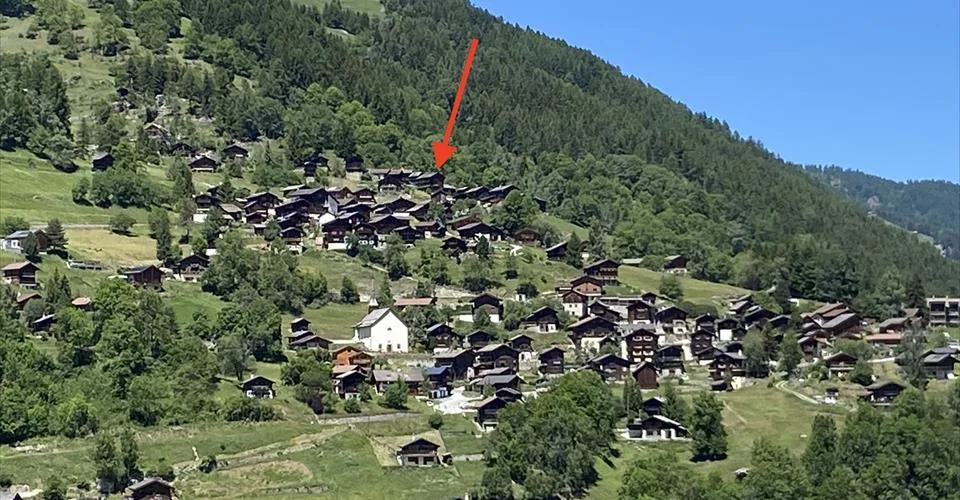 Anniviers - Unique Chalet à rénover
