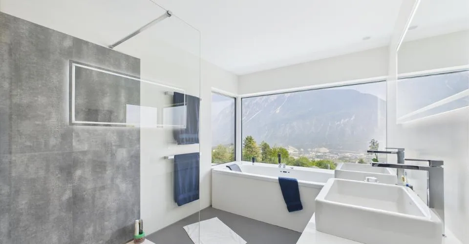 Villa avec piscine d'eau salée et sauna à Venthône – vue – Foto 5 von 7