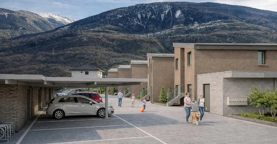 3.5 avec entrée indépendante – jardin privatif ou attique lumineux