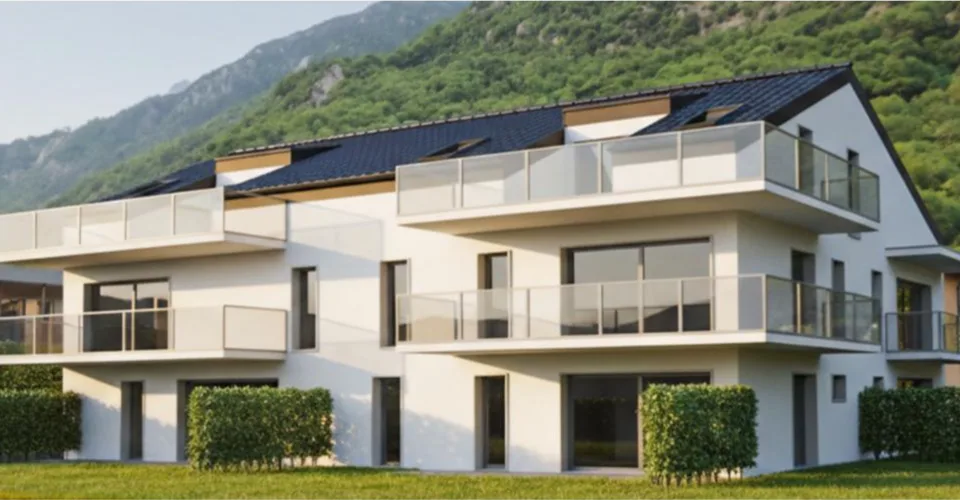 Appartement neuf de 4.5 pièces avec grand balcon