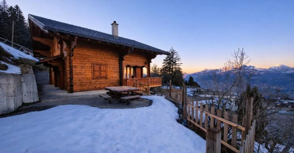 Chalet authentique aux Giettes