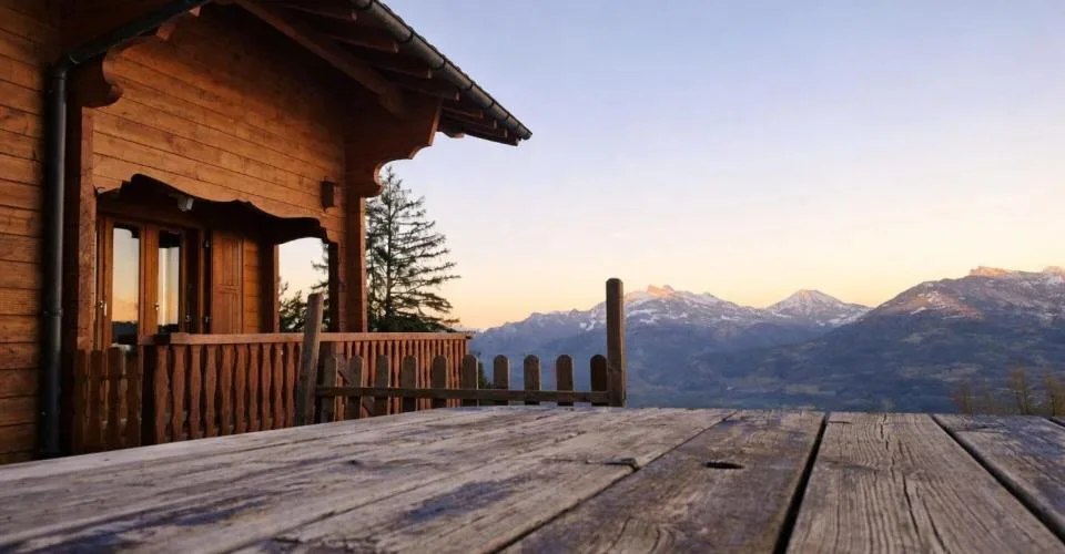 Chalet authentique aux Giettes