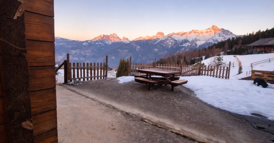 Chalet authentique aux Giettes