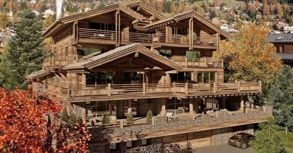 Résidence Arc-en-Ciel - projet 1300 m2 - Verbier