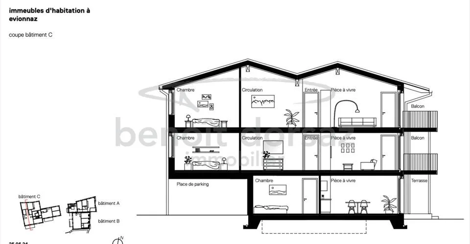 Appartement 2,5 pièces neuf